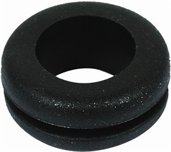 Gummi gennemføring Ø6 Ø10 x 2 mm (25 stk.)