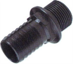 PP Slangestuds Ø20 -  1/2" udv. BSP.