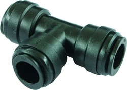 Acetal. Push-in T - Stykker samling.