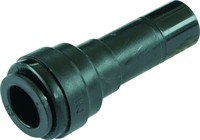 Acetal Push-in Adapter Lige Ø6 - Ø8 mm.