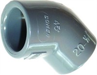 PVC 45gr. Vinlel Ø16 Lim-Lim