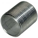 1/2" x 25 mm. Nippelrør gennemskåret  AISI 316