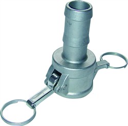 Camlock Type C  HUN m. Sl.studs Rustfri AISI 316