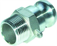 ALU 1/2" Camlock Kobling F Hanpart med udv. 1/2" BSP