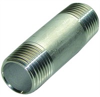 3/4" x 30 mm Nippelrør AISI 316