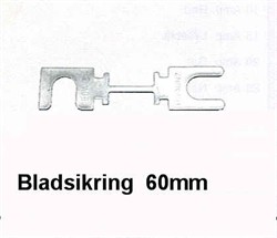 Bladsikring 80A  60 mm