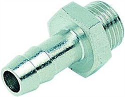 Slangenippel Ø7-1/4" udv. BSPP Forniklet