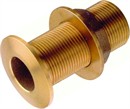 Bronze. Skotgennemføring. 3/8" BSP. Søvandsbestandig.