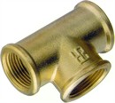 Bronze. T - Stykke. 3/8" BSP. Søvandsbestandig.
