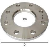 Ø50/54 Løs Flange DIN 2642 PN10 316L