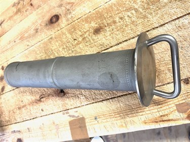 Brugt Rustfri Filter indsats Ø 76 x 1 mm. L = 370 mm. (Kun 1 Stk.)