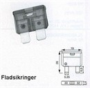 Fladstik Sikring 1A Sort