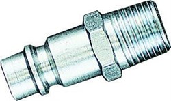 Lynkoblings nippel 3/8" udv. gevind JWL el - galvaniseret.