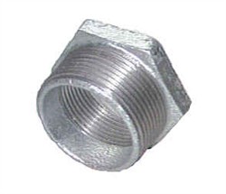 2 1/2" - 1 1/4" Nippelmuffe galv.