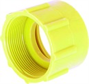 Adapter indv. 2" BSP - indv. DIN 61 Gul