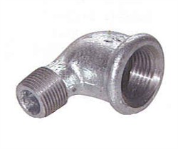 3/4" - 1/2" Reduk. Pipe 90gr. galv.