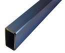 Sort Firkantrør 70 x 40 x 4 mm. L = 1 Meter. S235JRH