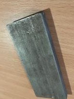 Restsalg af Rustfri Fladstål 120 x 50 x 10 mm. ( Kun 1 stk. på lager.)