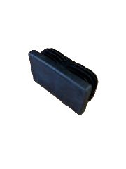 Sort plast prop 25 x 50 mm. Godstykkelse 1 til 2 mm